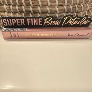 Too Faced New 🆕 In Box Super Fine Ultra Slim Brow Pencil ✏️ in Soft Brown
